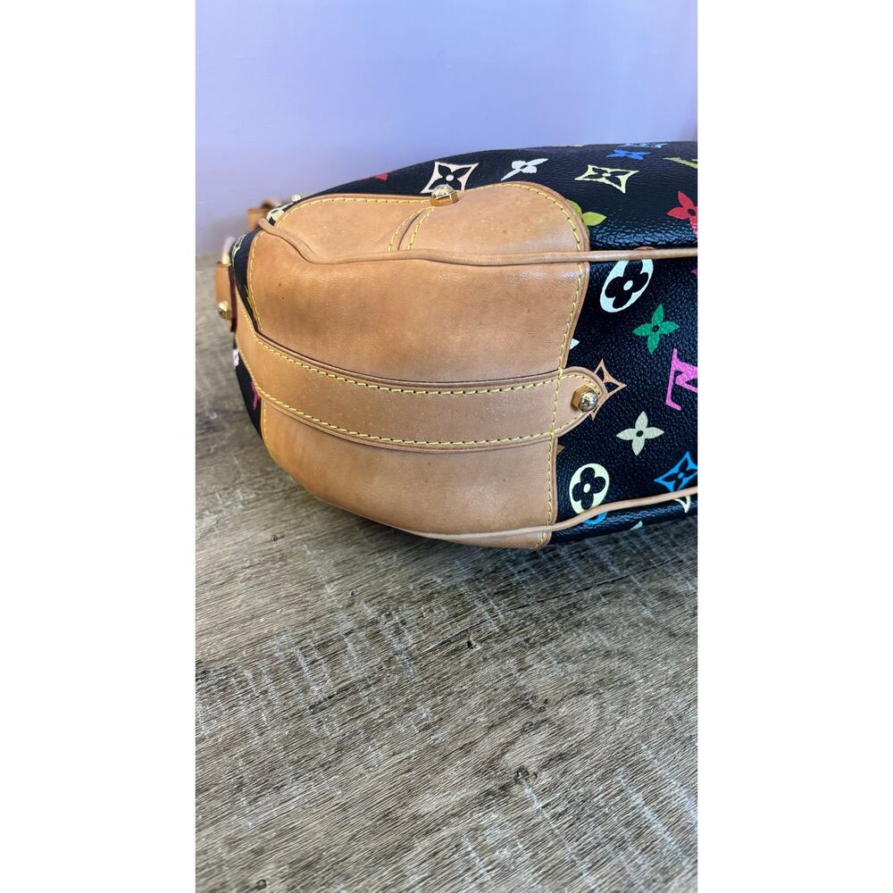 🖤SOLD🖤 Louis Vuitton Black Multicolor Y2K Greta Shoulder Bag - Picture 6 of 8